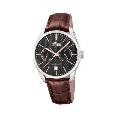 Reloj Lotus Multifunction Collection Plateado y Marrón Hombre 19073/4