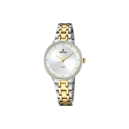 Reloj Festina Mademoiselle Plateado y Dorado Analógico Mujer F20625/1