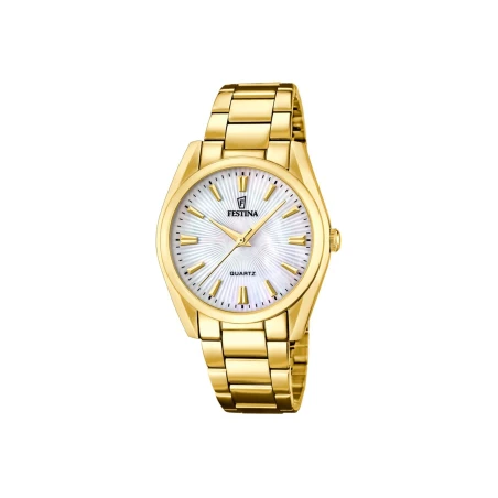 Reloj Festina Boyfriend Dorado Analógico Mujer F20640/A