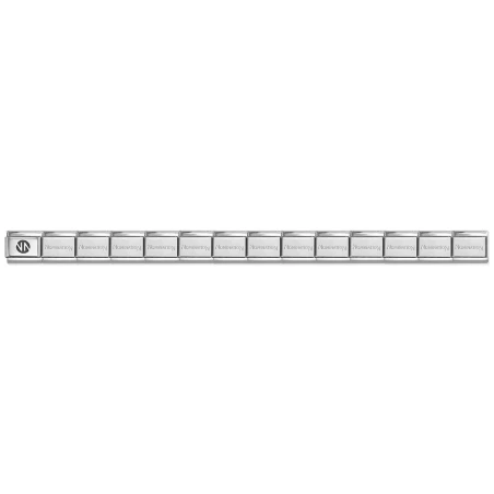 Base Composable Nomination Classic Acero y Plata Marcado 530300/SI