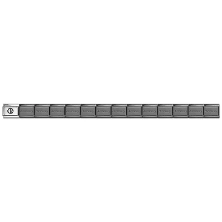 Base Composable Nomination Classic Acero y Plata Marcado Negro 530301/SI/002