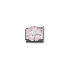 Composable Classic CL SIMBOLOS acero, esmalte, Cubic...