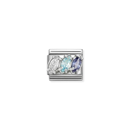 Composable CL acero, circonitas y plata 925