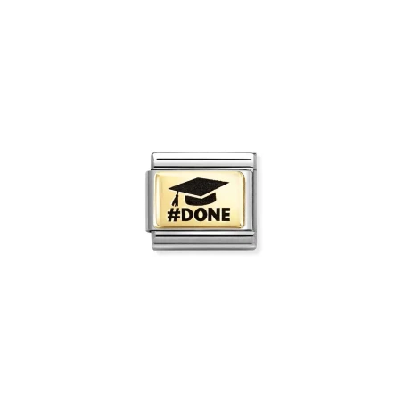 Composable Classic PLACAS (IC) en acero y oro 750 Done