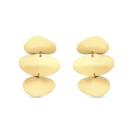 Pendientes Lux by Lux Zithad Baño Oro SGEM18900