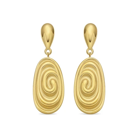 Pendientes Lux by Lux Virmeri Baño Oro SGEM19000