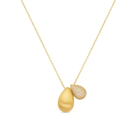 Collar Lux by Lux Zismao Baño Oro y Circonitas Blancas SGNU1370000