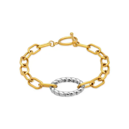 Pulsera Lux by Lux Hiami Baño Bicolor SMBM07100