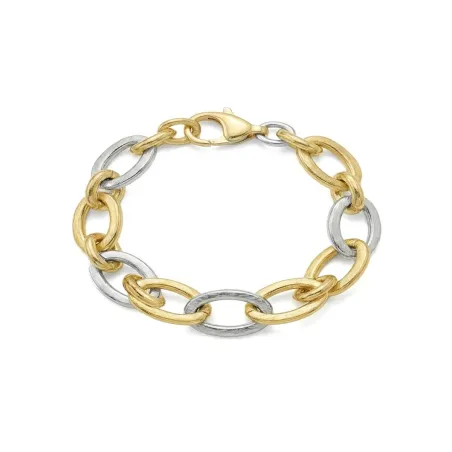 Pulsera Lux by Lux Adelky Eslabones Baño Bicolor SMBZ08800