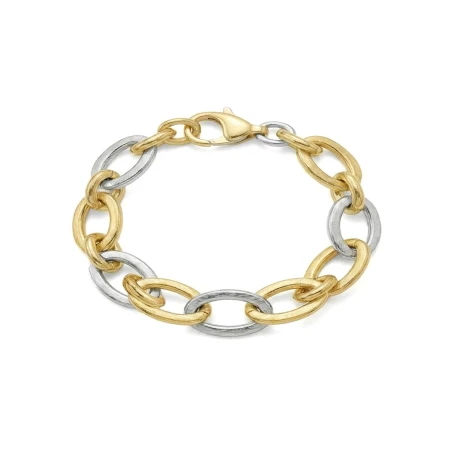 Pulsera Lux by Lux Adelky Eslabones Baño Bicolor SMBZ08800