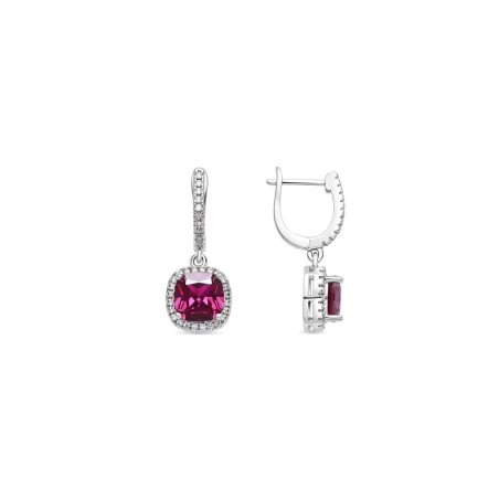 Pendientes Lux by Lux Kada Baño Rodio y Circonitas SSEK2960600