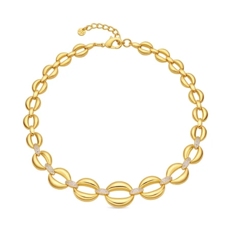 Collar Lux by Lux Nixwi Eslabones Baño Oro SGNW3560000