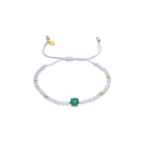 Pulsera Luxenter Neori Plata Baño Oro y Piedras Rosa BXA470Y90700