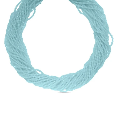 Collar Luxenter Kibak Plata Baño Rodio y Piedras Turquesa NXA494C0400