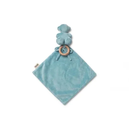 DouDou Mantita Seguridad Aro TOUS Baby Turquesa TBEAR-2401-00067