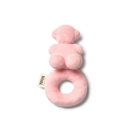 Sonajero y Oso TOUS Baby Rosa