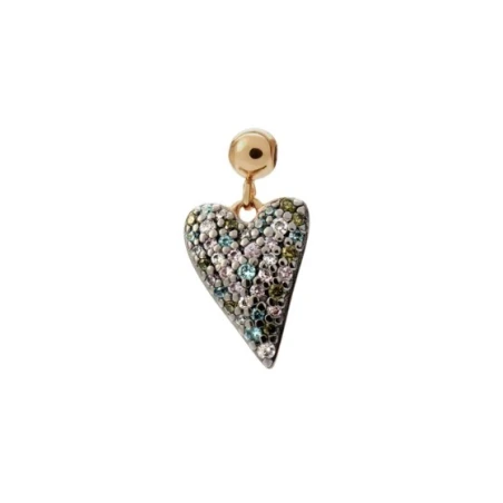 Charm Colgante PdPaola Corazón Plata Baño Oro CH01-358-U