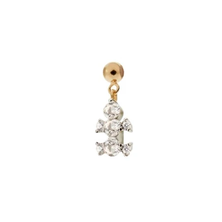 Charm Colgante PdPaola Niño Plata Baño Oro CH01-366-U