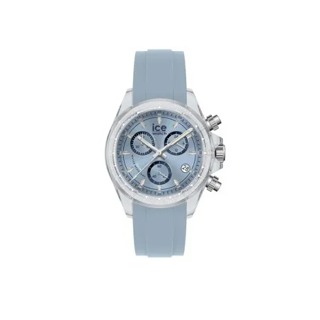 Reloj Ice Watch BeWatch Azul Claro y Plateado Cronógrafo Hombre 025632