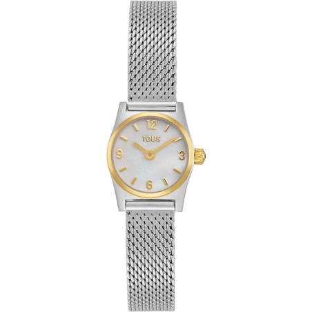 Reloj Tous Watches Epic MIni Plateado y Dorado Analógico Mujer 3000149400