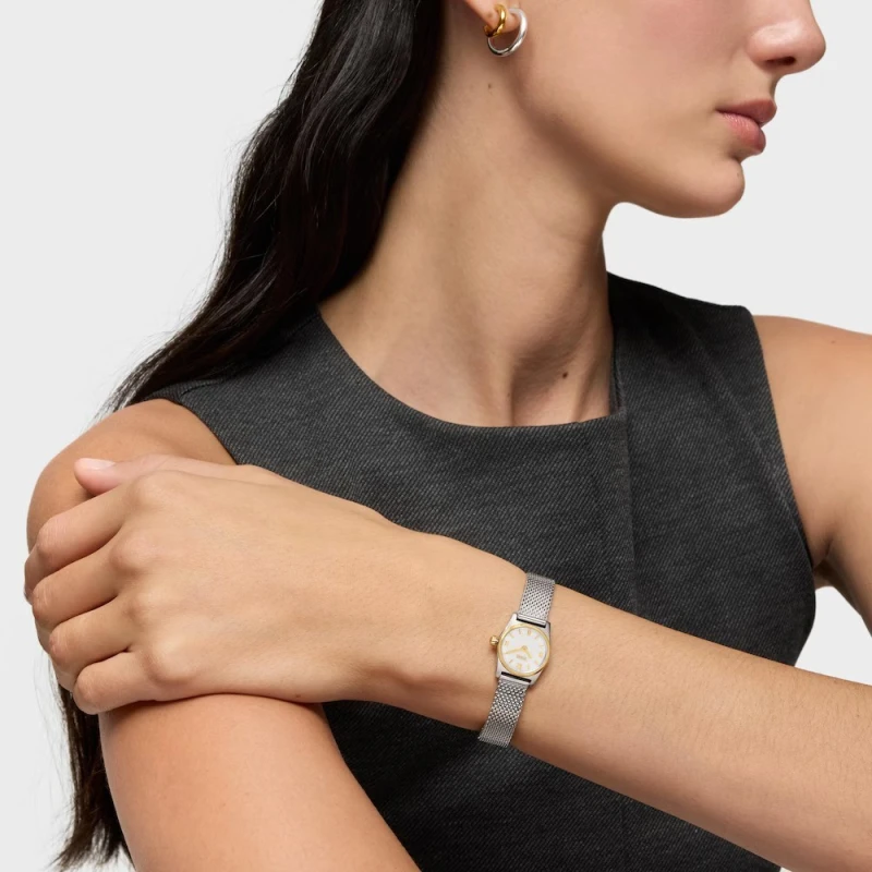 Reloj Tous Watches Epic MIni Plateado y Dorado Analógico Mujer 3000149400