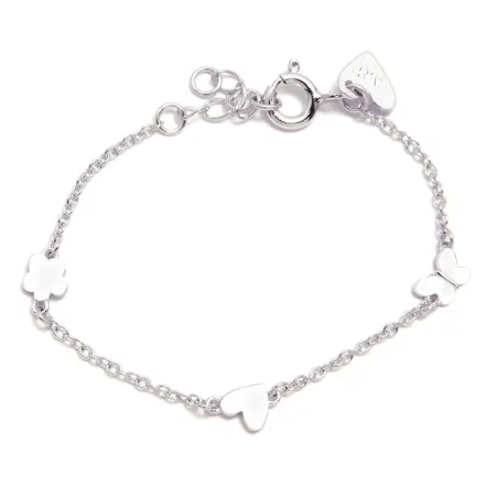 Pulsera Agatha Ruiz de la Iconos Plata Baño Rodio 305NBE