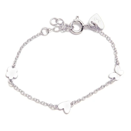 Pulsera Agatha Ruiz de la Iconos Plata Baño Rodio 305NBE