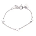 Pulsera Agatha Ruiz de la Iconos Plata Baño Rodio 305NBE