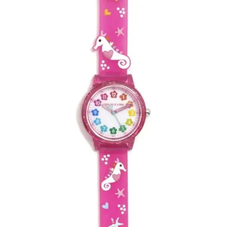 Reloj Agatha Ruiz de la Prada Gummy Caballito de Mar Fucsia AGR408