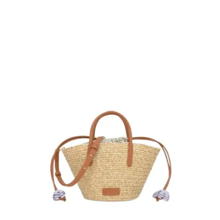 Capazo TOUS Summer Holidays Rafia Natural Pequeño 2002439043 
