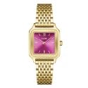 Reloj Cluse Gracieuse Dorado y Fucsia Analógico Mujer CW11829