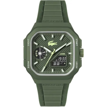Reloj Lacoste LC33 Square Verde Analógico-Digital Unisex 2011505