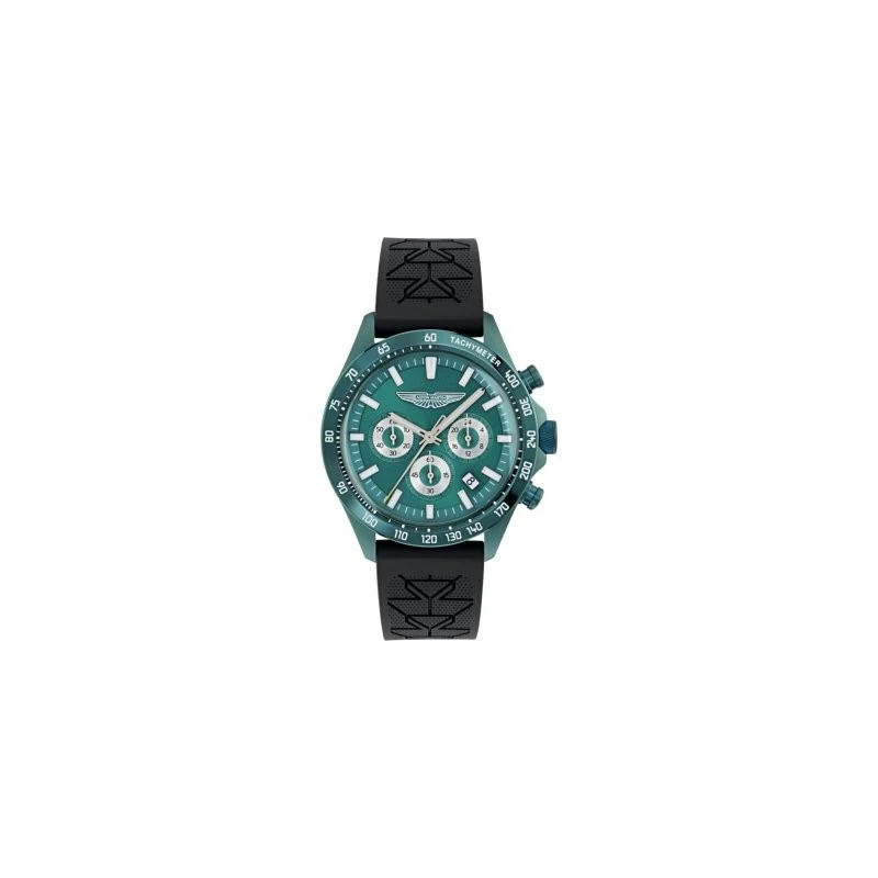 Reloj Aston Martin SPT Icon Verde y Negro Cronógrafo Hombre MTIS2S605