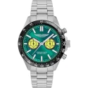 Reloj Aston Martin SPT Icon Plateado y Verde Cronógrafo Hombre MTIS1F502
