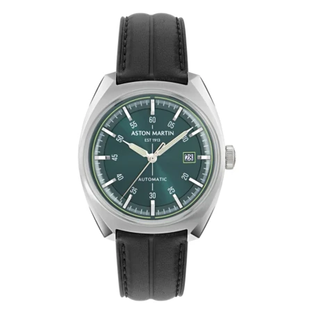 Reloj Aston Martin TS2 Timeless Plateado, Verde y Negro Automático Hombre MTTS2S603