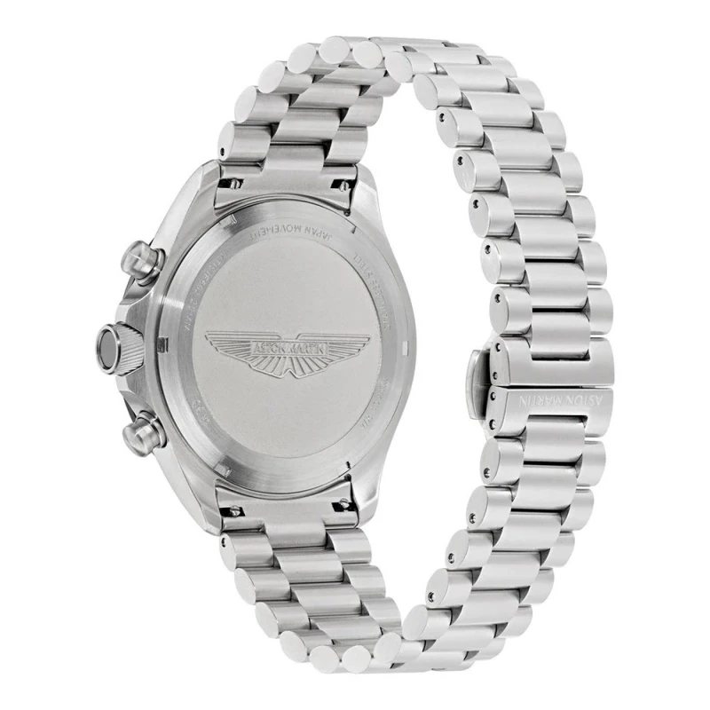 Reloj Aston Martin SPT Icon Plateado y Verde Cronógrafo Hombre MTIS1F502