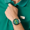 Reloj Aston Martin SPT Icon Plateado y Verde Cronógrafo Hombre MTIS1F502