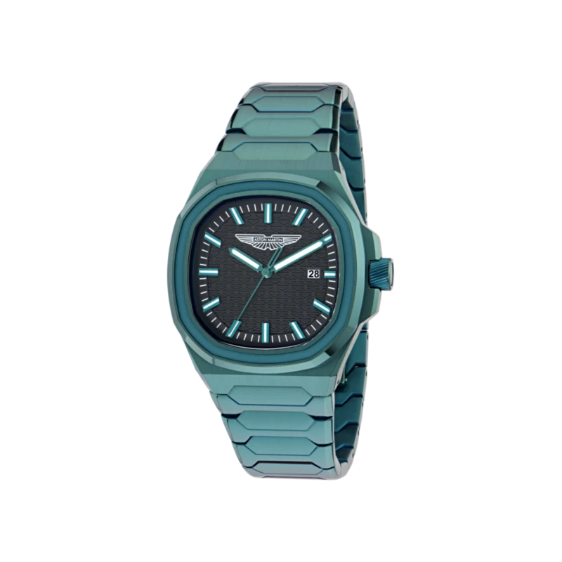 Reloj Aston Martin GPQ Icon Verde Analógico Hombre MTIG2S606