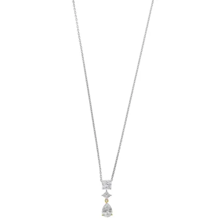 Gargantilla Salvatore Plata Baño Rodio y Circonitas Blancas 136C0437