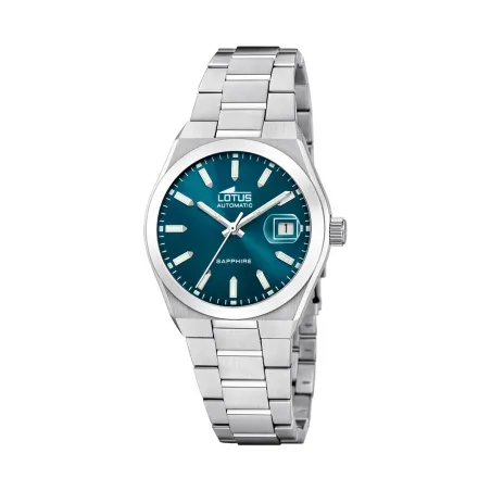 Reloj Lotus Plateado y Azul Automático Hombre 18996/4