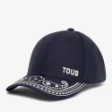 Gorra TOUS Motifs Paisley Azul Marino 2002439233