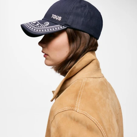 Gorra TOUS Motifs Paisley Azul Marino 2002439233