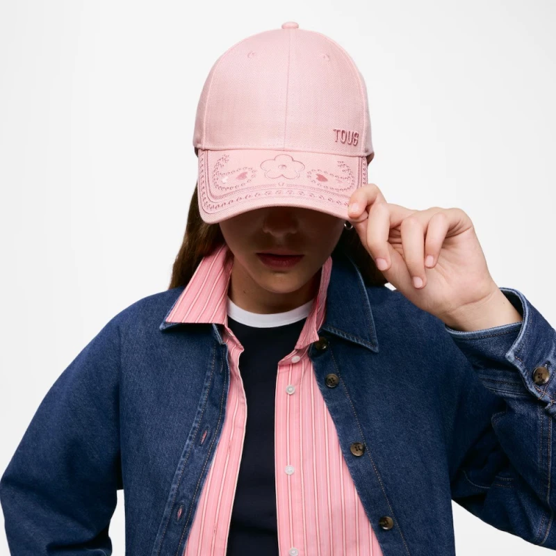 Gorra TOUS Motifs Paisley Rosa Oscuro 2002439213