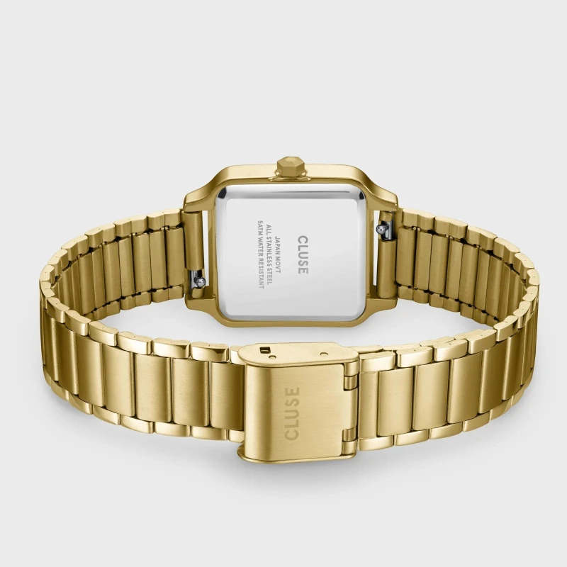 Reloj Cluse Gracieuse Petite Mujer Dorado y Verde Analógico CW11828