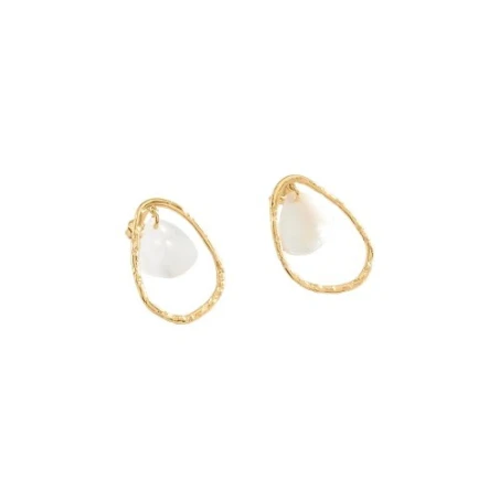 Pendientes Largos Agatha Paris Calma Baño Oro 02380801-094-TU