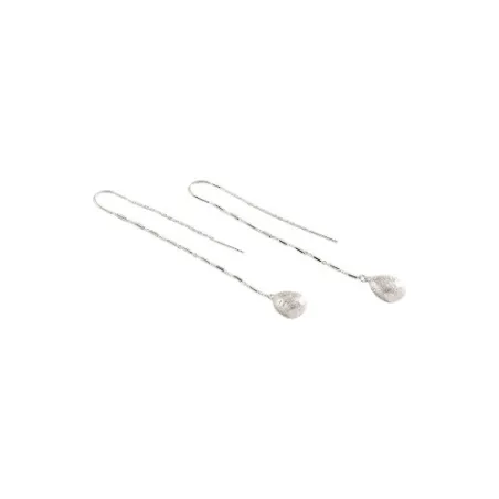 Pendientes Largos Agatha Paris Calma Gota Baño  Plata 02351525-064-TU