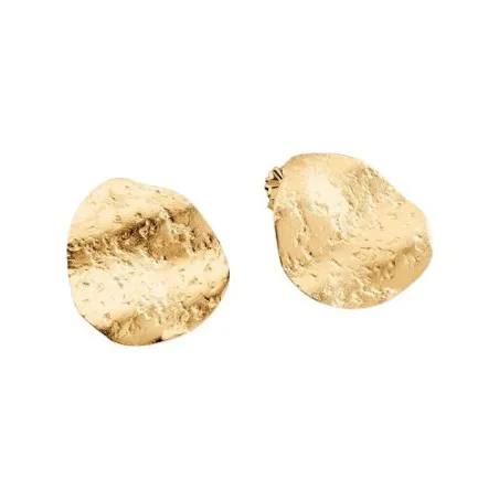 Pendientes Cortos Agatha Paris Calma Pétalo Baño Oro 02380796-157-TU
