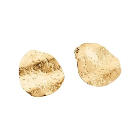 Pendientes Cortos Agatha Paris Calma Pétalo Baño Oro 02380796-157-TU