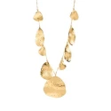 Collar Midi Agatha Paris Calma Pétalos Baño Oro 02680481-157-TU