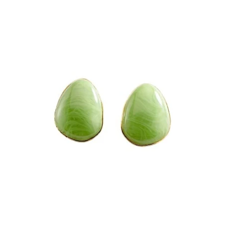 Pendientes Largos Agatha Paris Calma Verde 02380802-658-TU